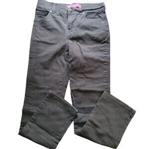 Gloria Vanderbilt 4p straight leg black jeans